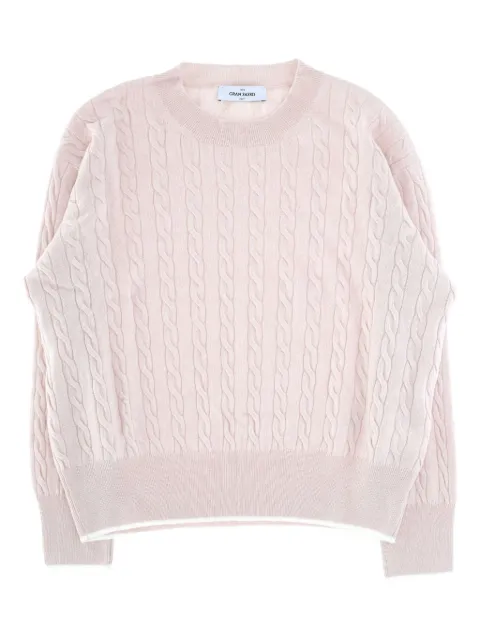 Gran Sasso cable-knit sweater