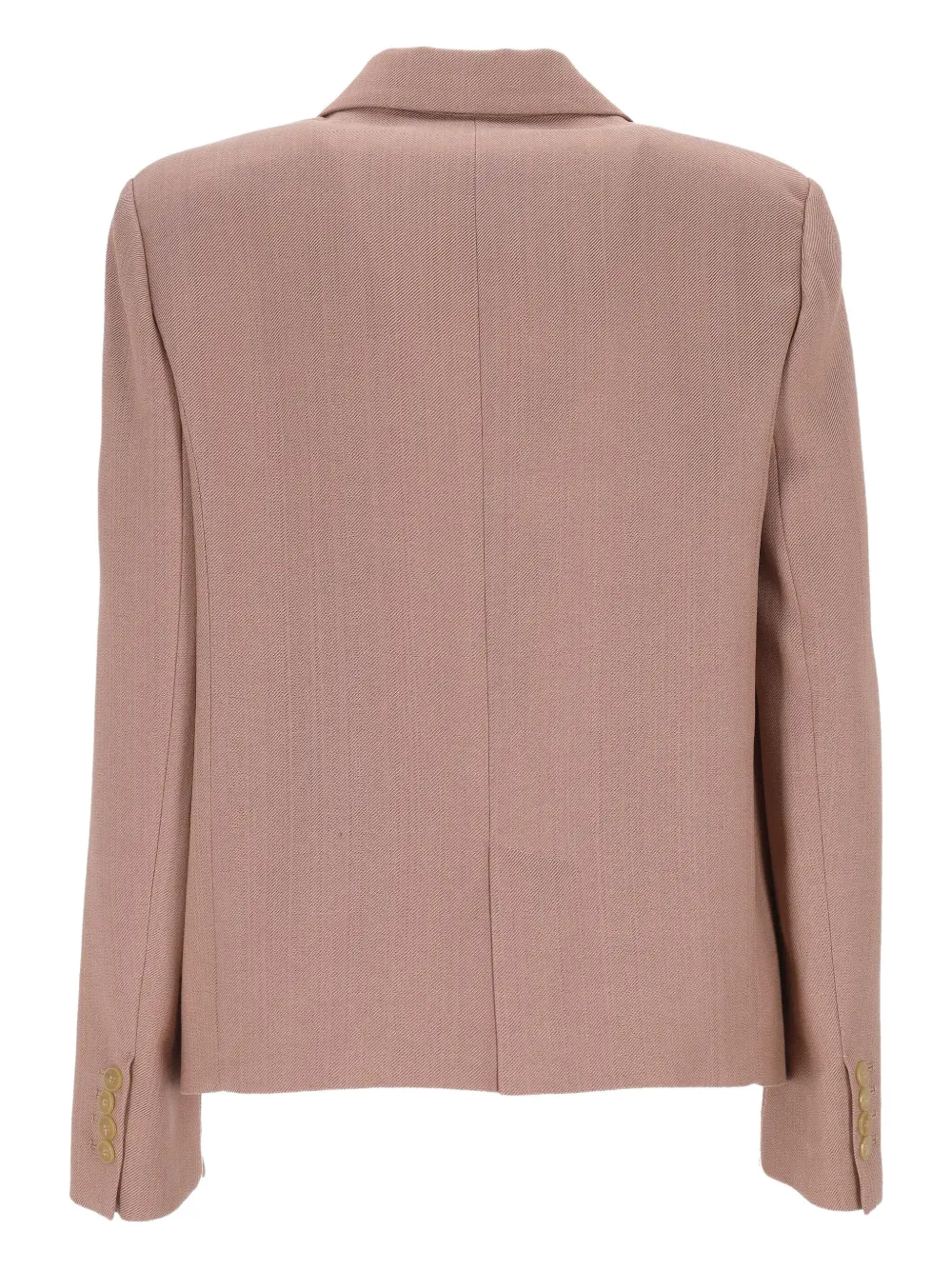 Forte Forte Button Single-breasted Blazer In Pink