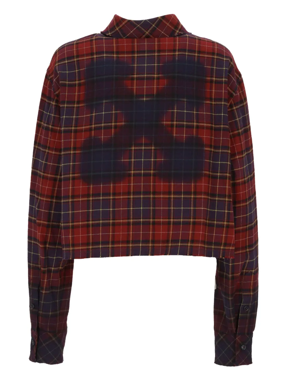Off-White checked shirt - Rood