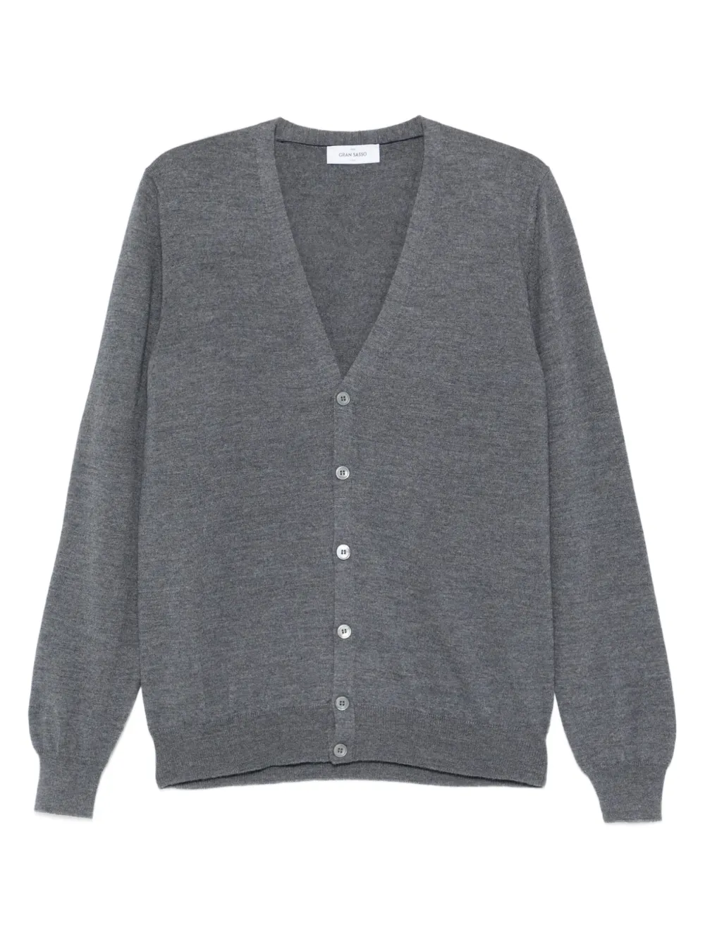 Gran Sasso virgin wool cardigan | Grey | Image 1