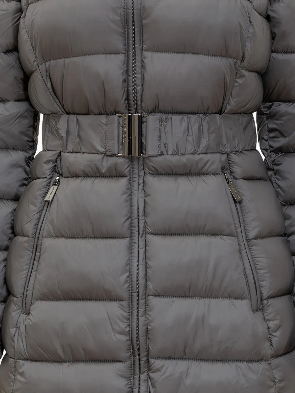 Fur Trim Longline Jacket