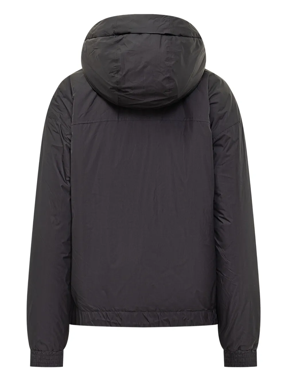 K-way Albine Zip Hooded Jacket In Black