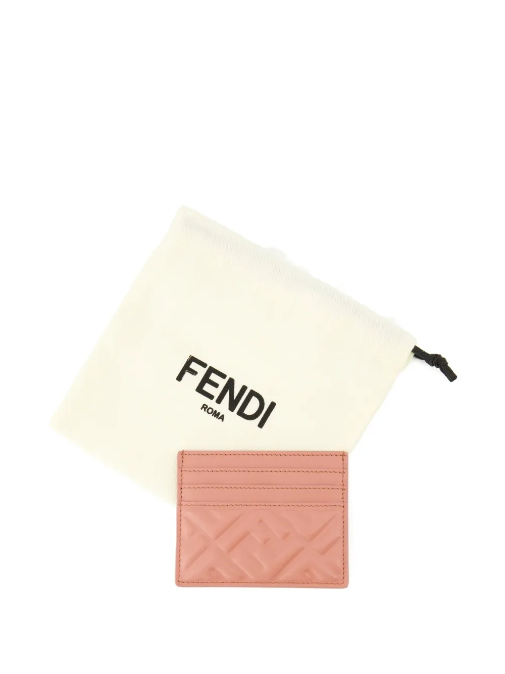 FENDI Pasjeshouder met monogram Roze