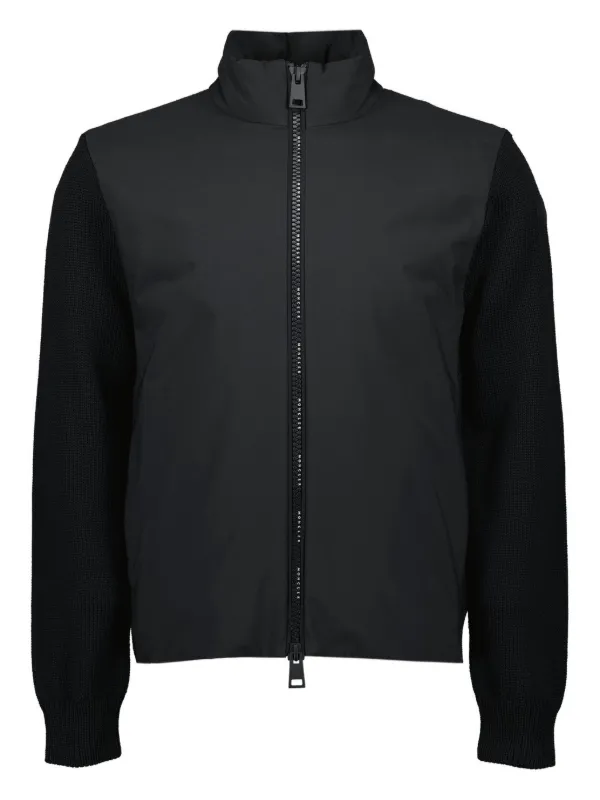 Moncler ジップアップ カーディガン | ブラック | FARFETCH JP
