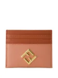 FENDI Diamonds FF card holder - Pink