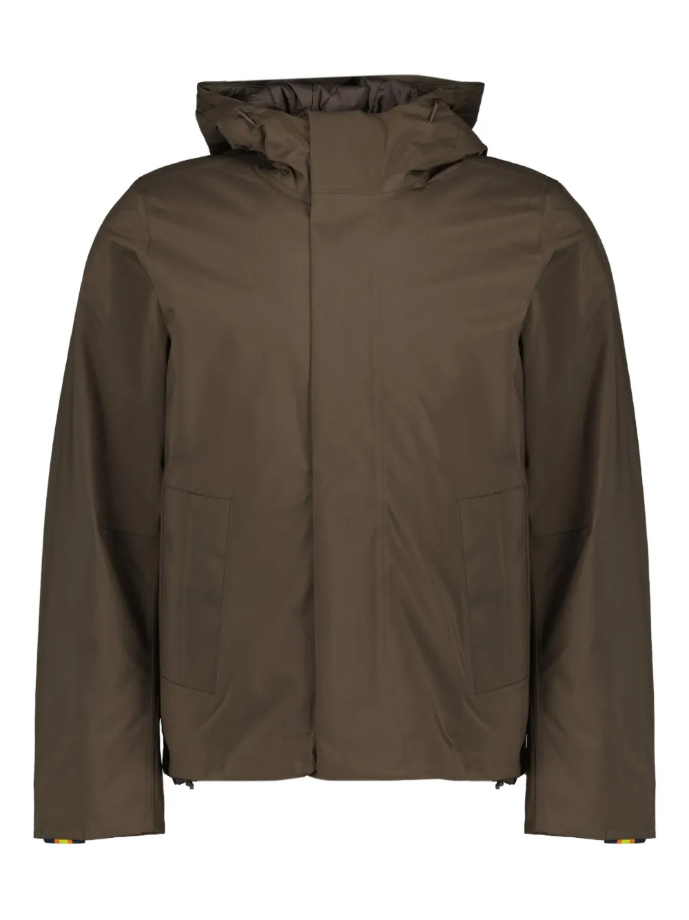 K-way Jacken Hooded Jacket In Brown