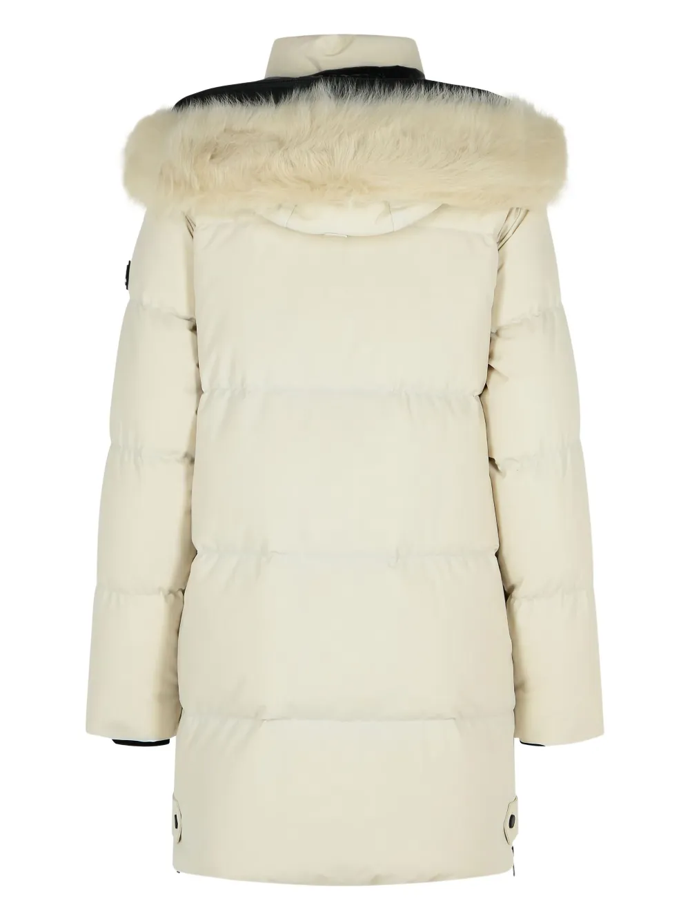 Moose Knuckles Long-sleeved Cotton Jacket In White
