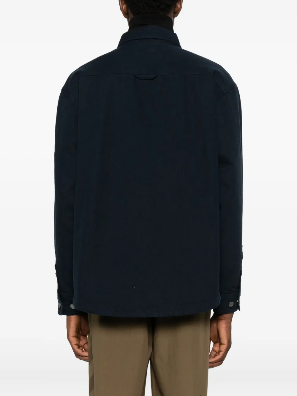 Carhartt WIP Katoenen shirtjack Blauw