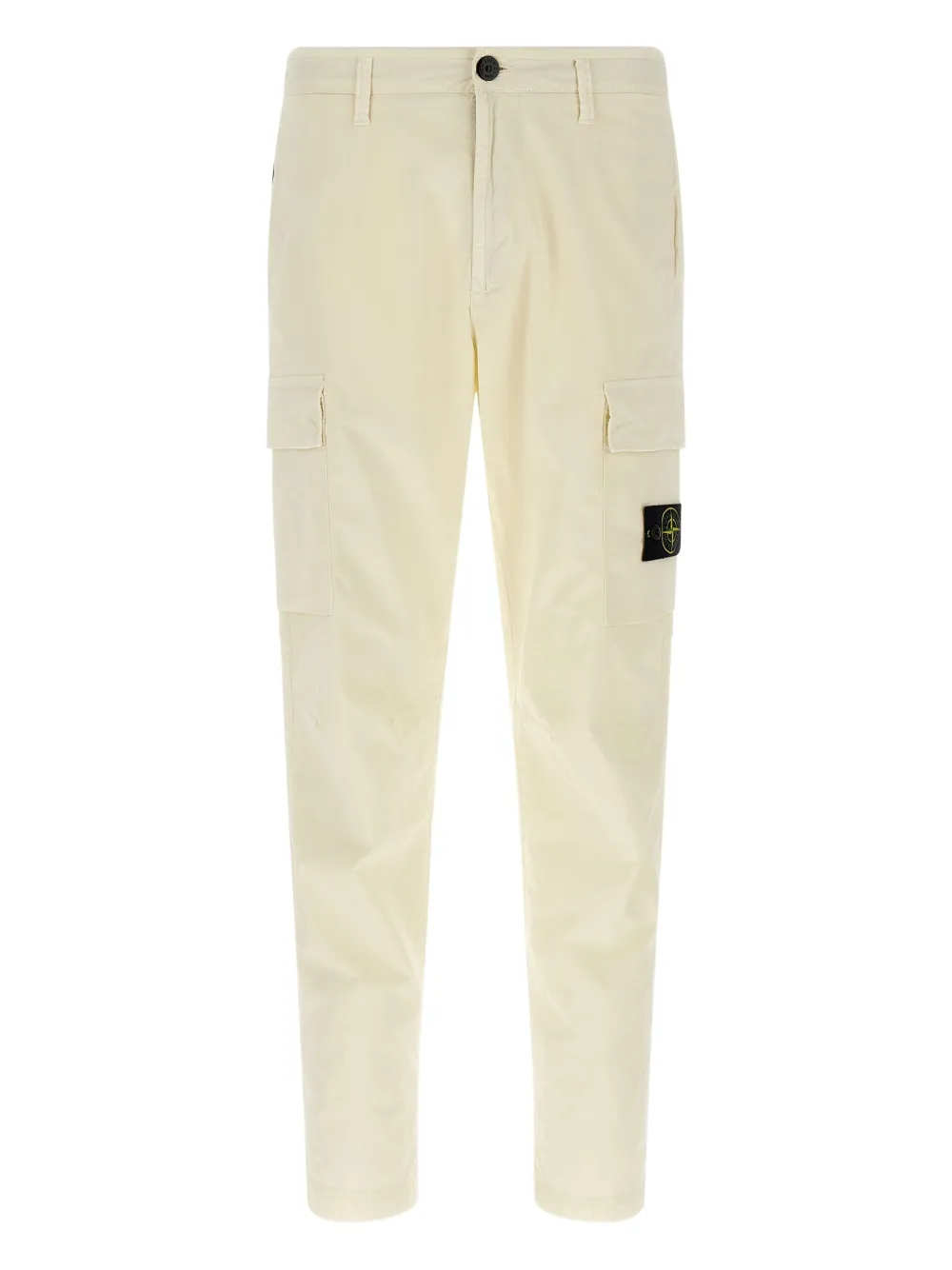Stone Island cargo-pockets logo-badge trousers - ニュートラル Stone Island cargo-pockets logo-badge trousers - ニュートラル