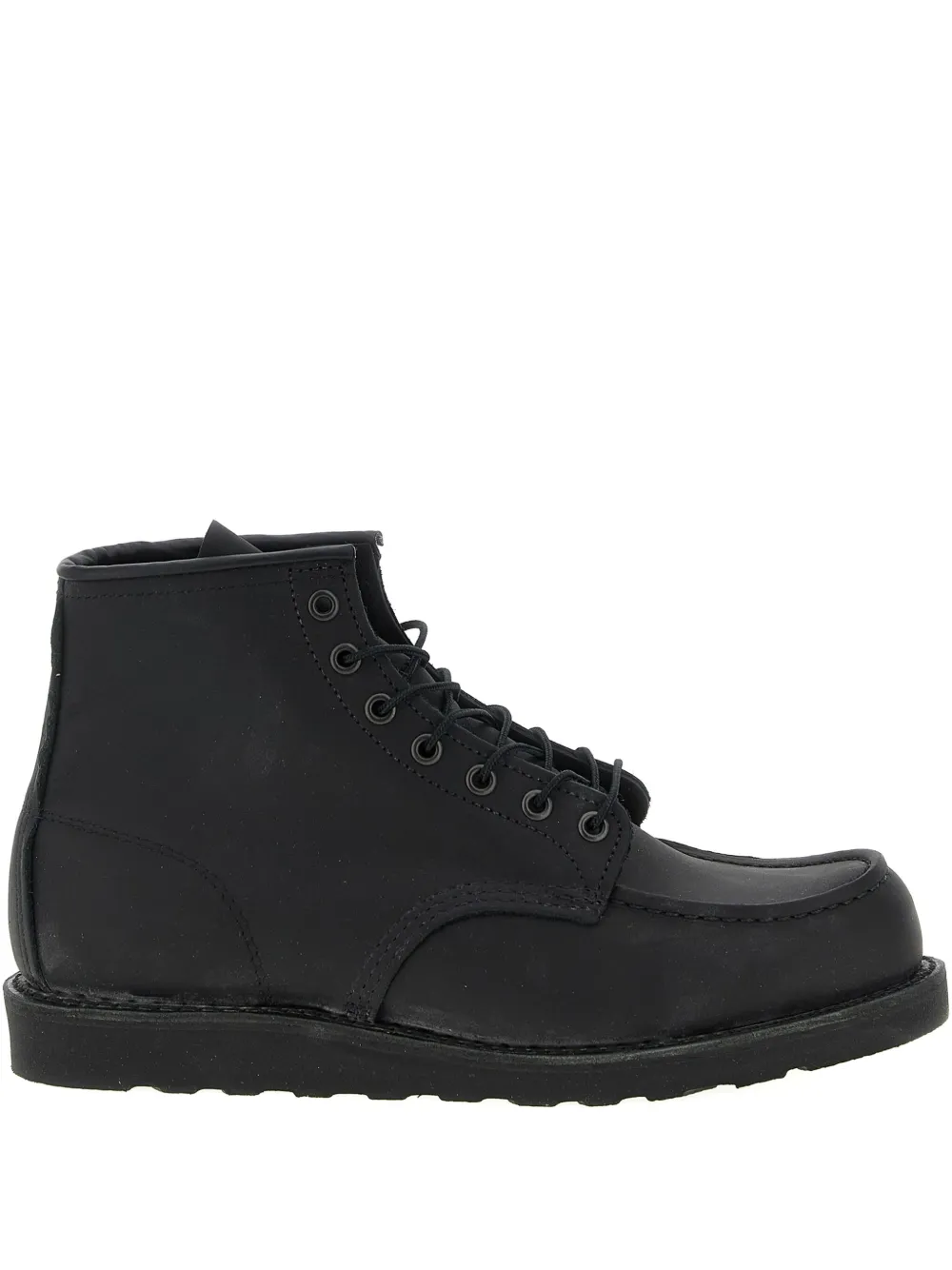 Red Wing Shoes Classic Moc lace-up ankle boots | Black | Image 1