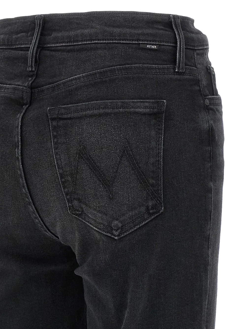 MOTHER Rambler jeans met vijf zakken Zwart