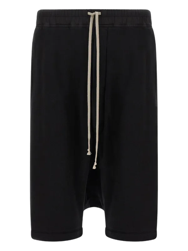 Rick Owens DRKSHDW ドローストリング ショートパンツ | ブラック