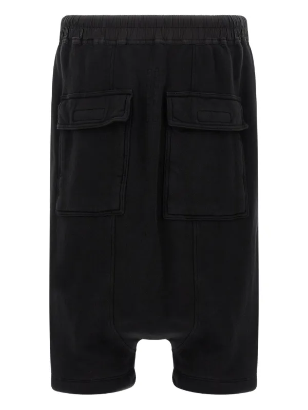 Rick Owens DRKSHDW ドローストリング ショートパンツ | ブラック