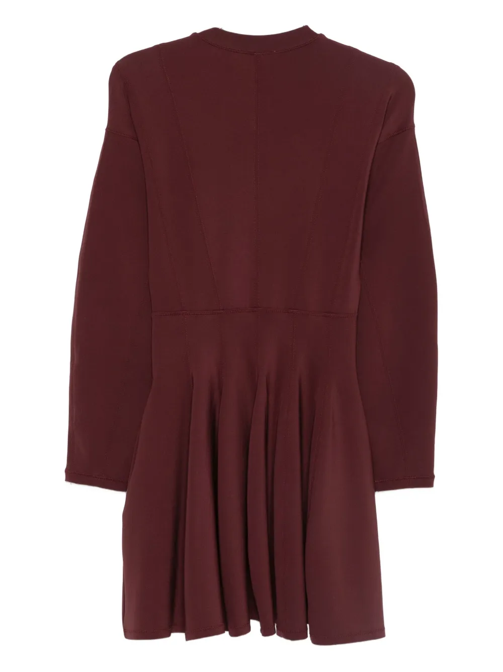 Ulla Johnson Zip-fastening Stretch-design Dress In Red