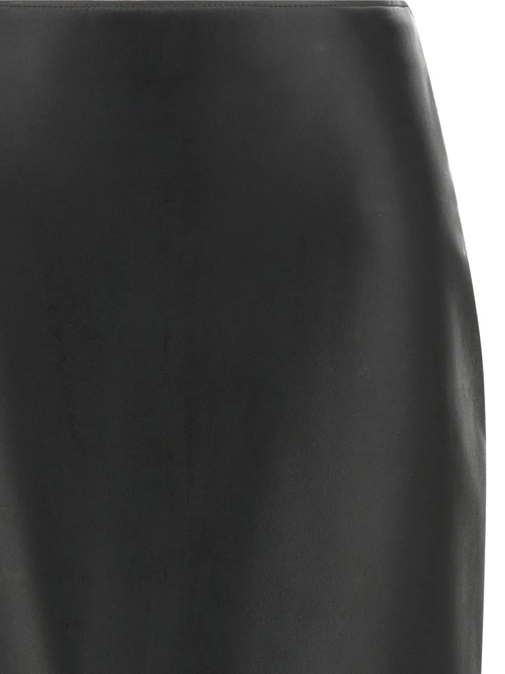 FENDI Midi-rok met peplum detail Zwart