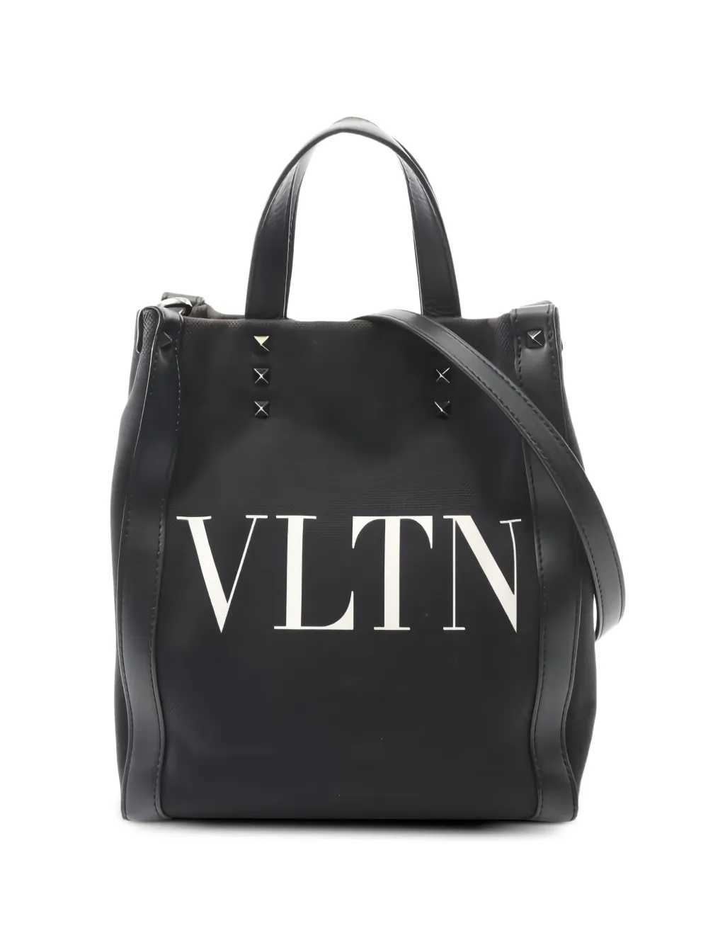 Valentino Garavani Pre-Owned VLTN tote bag - ブラック Valentino Garavani Pre-Owned VLTN tote bag - ブラック