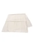 Louis Vuitton Pre-Owned 2017 Greige Stall monogram fringed scarf - Neutrals