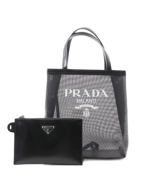 Prada Pre-Owned sequin-embellished tote bag