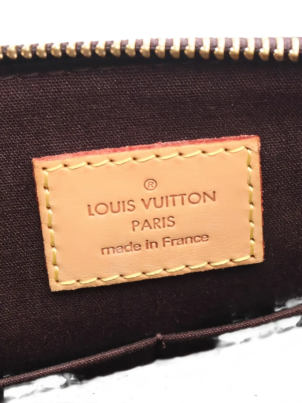 Pre-owned Louis Vuitton 2010 Sherwood Gm Monogram Vernis Tote Bag In Purple