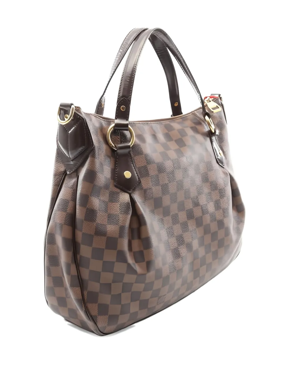 Pre-owned Louis Vuitton Evora Mm Two-way Handbag In Brown