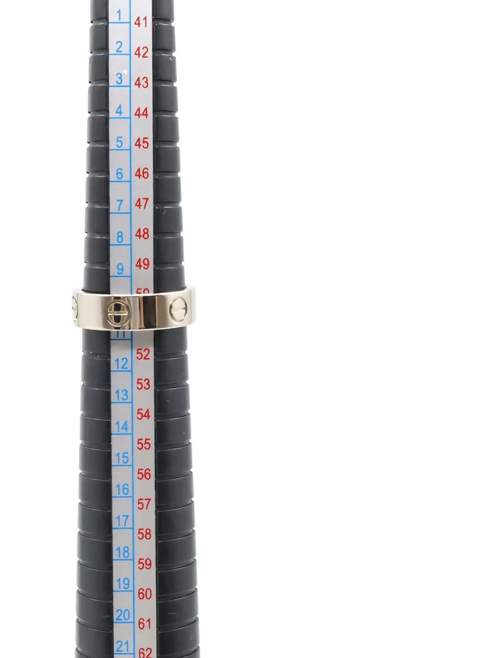 Pre-owned Cartier 2010s Love Ring In Silver