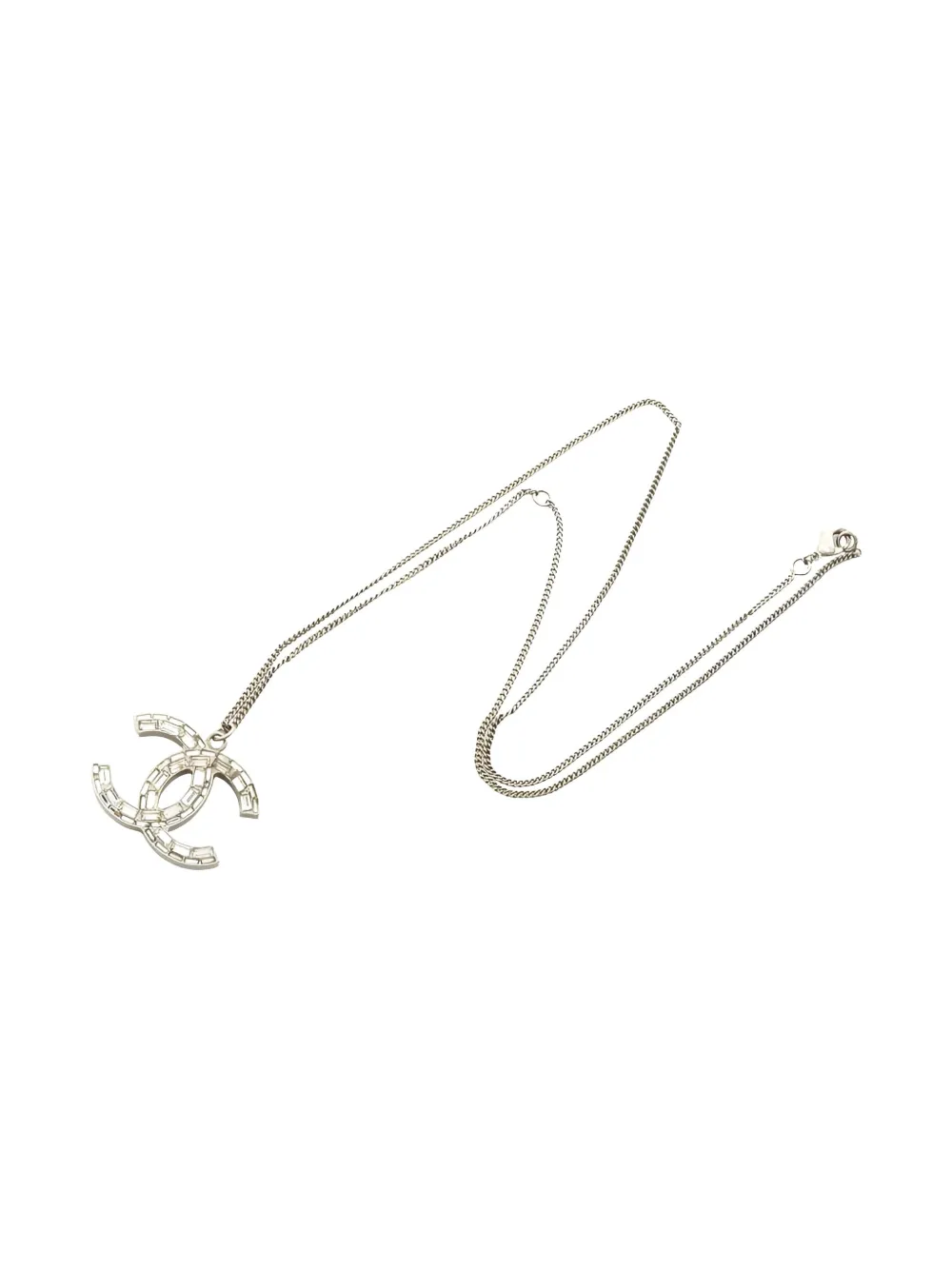 CHANEL Pre-Owned Coco Mark necklace - ゴールドトーン CHANEL Pre-Owned Coco Mark necklace - ゴールドトーン