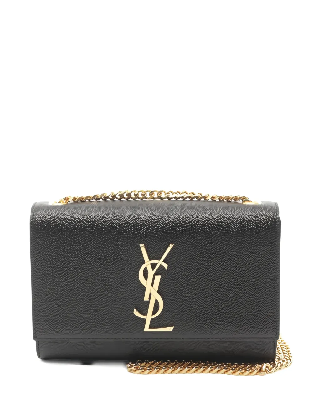 Saint Laurent Pre-Owned 2020s small Kate chain shoulder bag - ブラック Saint Laurent Pre-Owned 2020s small Kate chain shoulder bag - ブラック