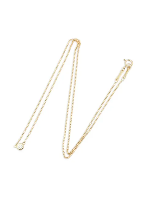 Tiffany & Co Eyewear 18K yellow gold By-The-Yard diamond necklace