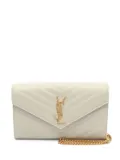 Saint Laurent Cassandre wallet - White