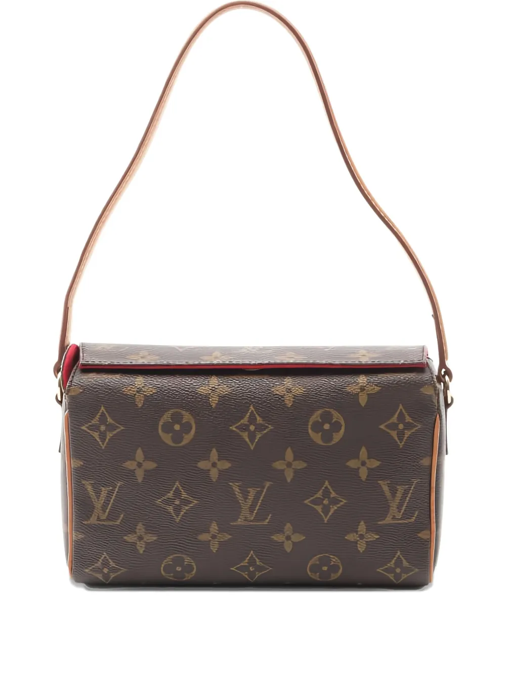 Louis Vuitton Pre-Owned レシタル モノグラム ショルダーバッグ - ブラウン Louis Vuitton Pre-Owned レシタル モノグラム ショルダーバッグ - ブラウン