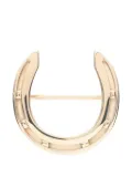 Hermès Pre-Owned Fait ah Cheval scarf ring - Gold
