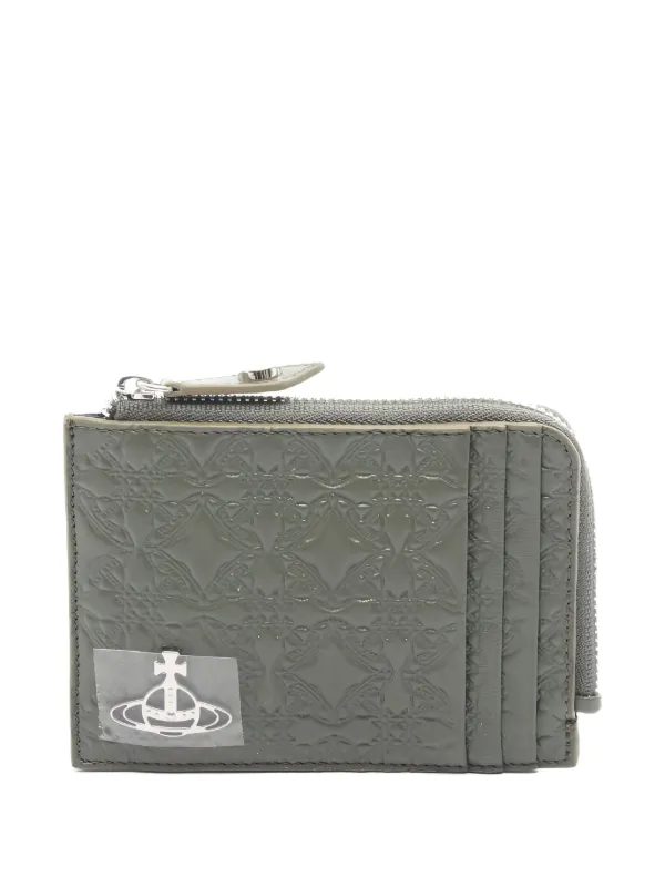 Vivienne Westwood Pre-Owned Orb カードケース | グレー | FARFETCH JP