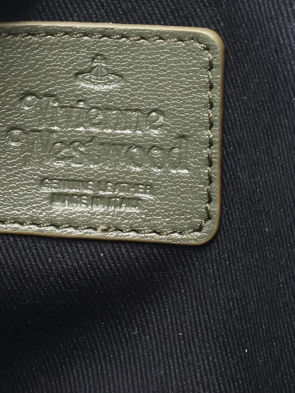 Pre-owned Vivienne Westwood Orb Leather Cardcase In Gray