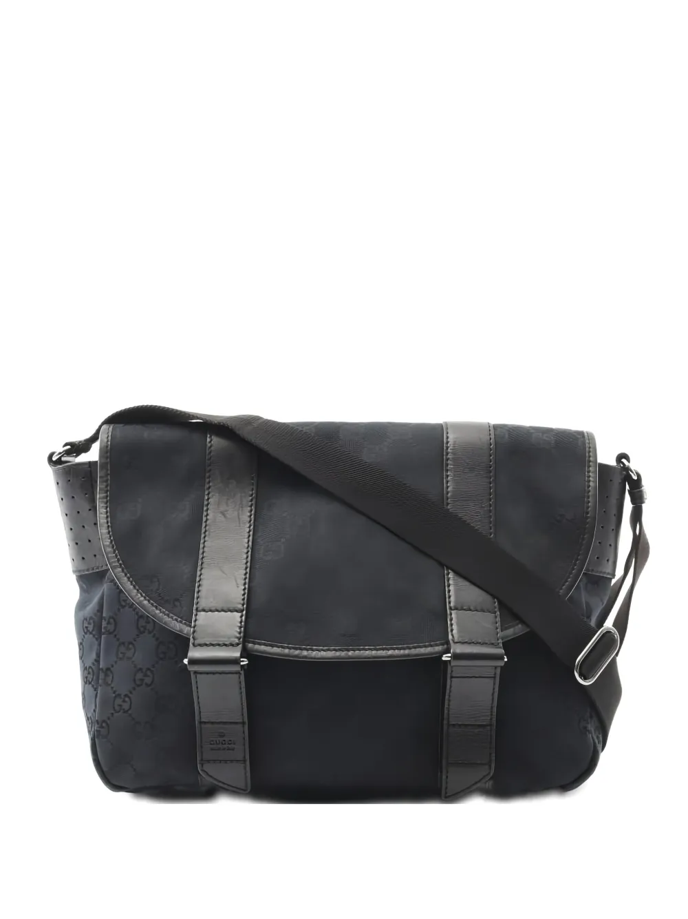 Gucci Pre-Owned 2000 GG-canvas shoulder bag - ブルー Gucci Pre-Owned 2000 GG-canvas shoulder bag - ブルー