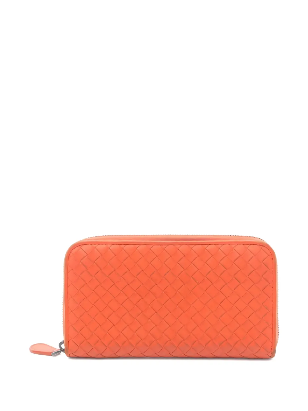 Bottega Veneta Pre-Owned Intrecciato wallet | Orange | Image 1