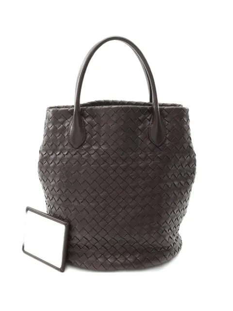 Bottega Veneta Pre-Owned Intrecciato leather handbag