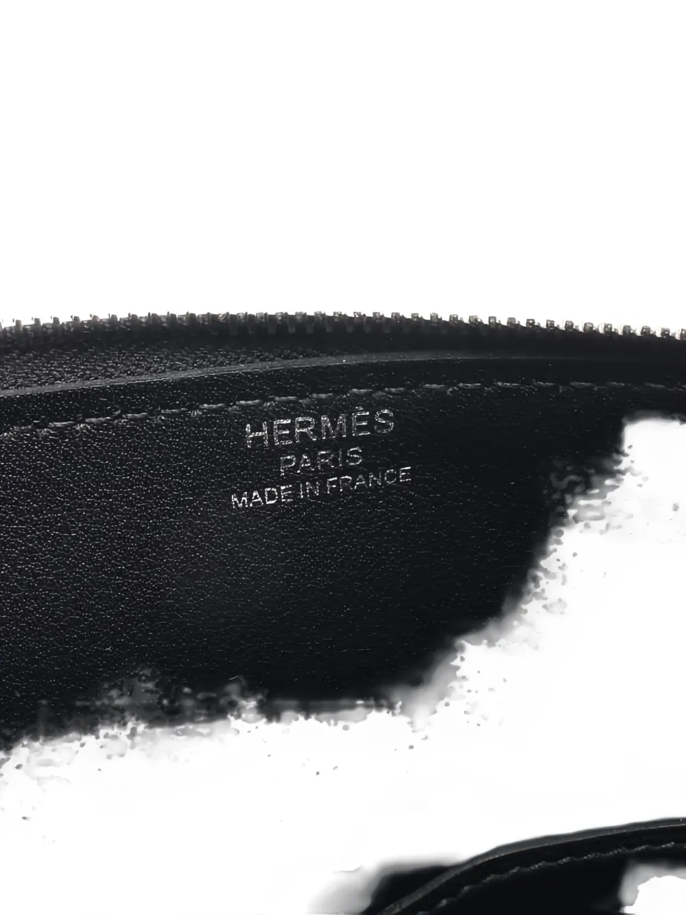 Pre-owned Hermes 2023 Zipengo Chaine D'ancre Gm Clutch Bag In Black