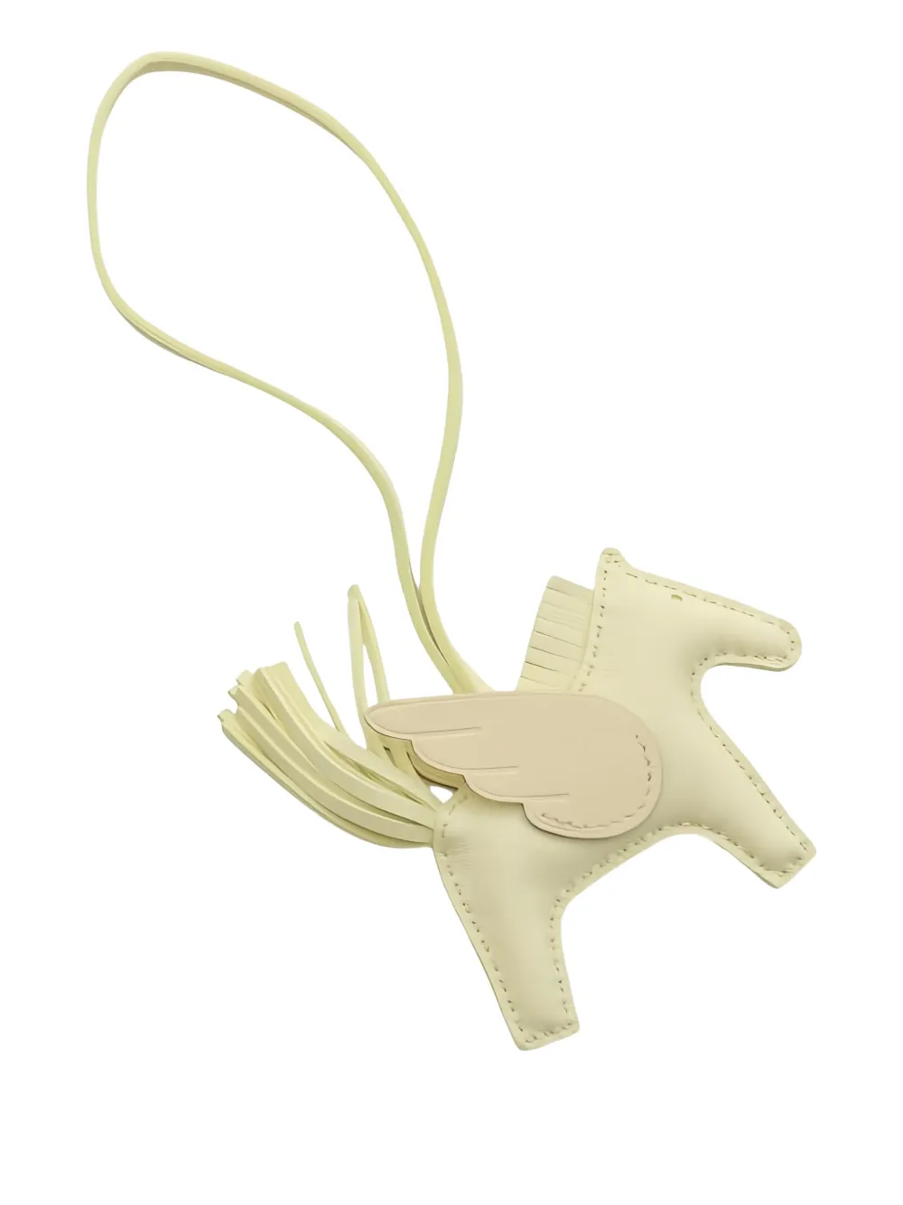 Hermès Pre-Owned Rodeo Pegasus PM bag charm | Yellow | Image 1