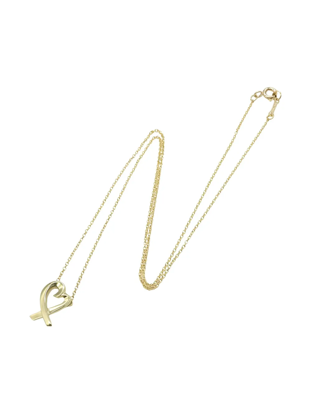 Tiffany & Co. Pre-Owned 2010s 18K yellow gold Loving Heart necklace | Gold | Image 1