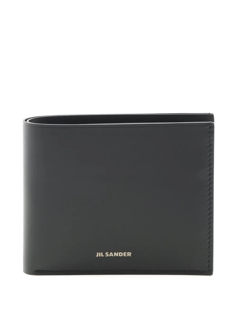 Jil Sander Pre-Owned 2020s bi-fold leather wallet - ブラック Jil Sander Pre-Owned 2020s bi-fold leather wallet - ブラック
