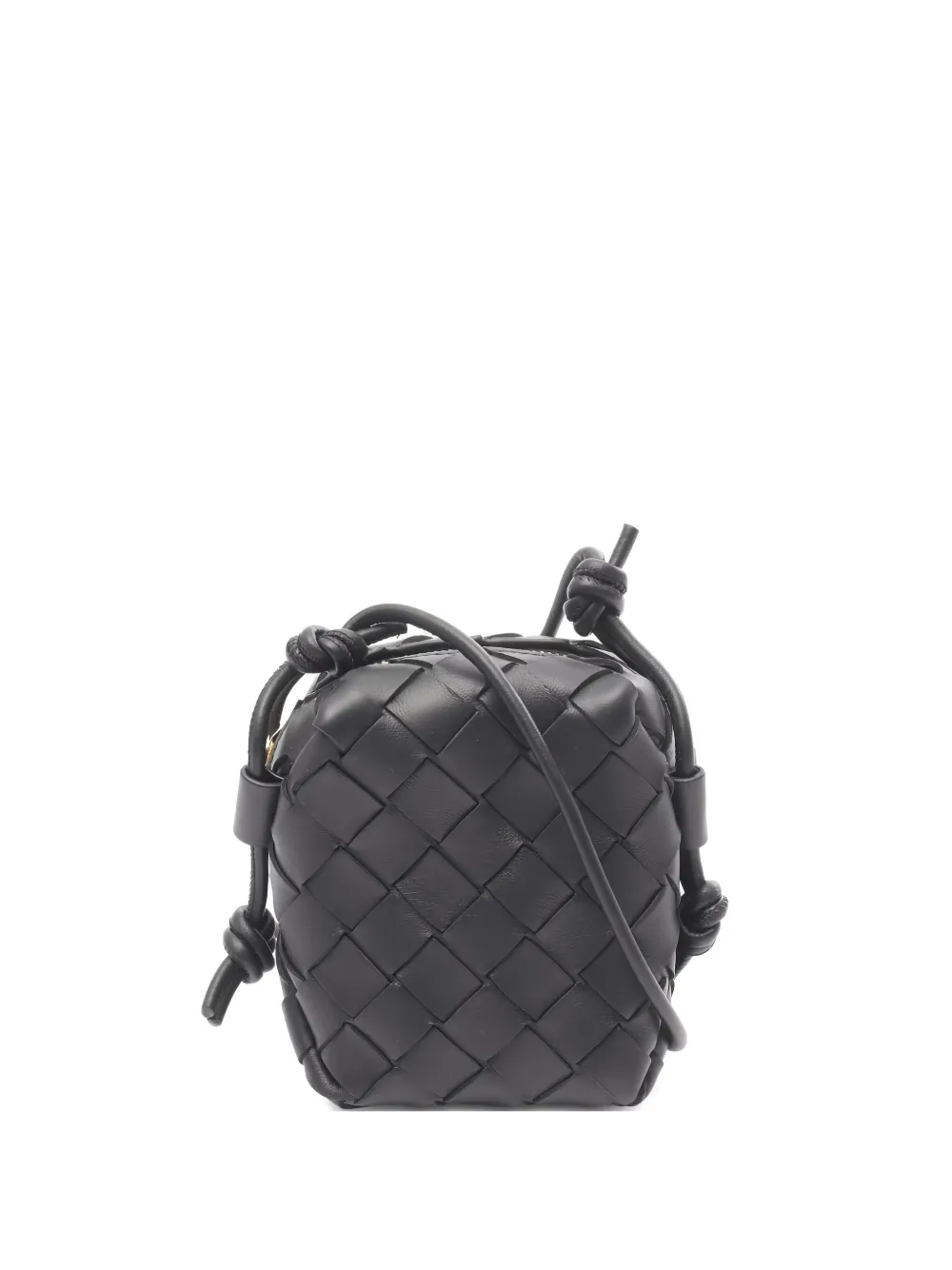 Bottega Veneta Pre-Owned Borsa a spalla Intrecciato in pelle - Nero