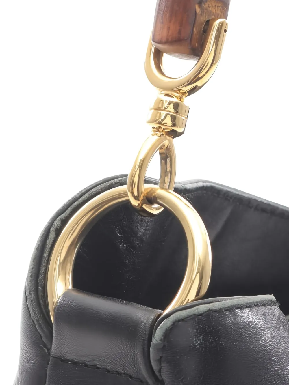 Bamboo Leather Handbag