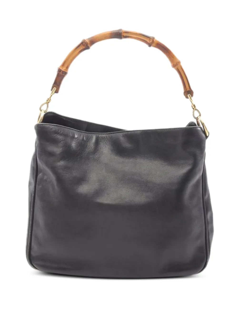 Gucci Pre-Owned Bamboo leather handbag | Black | Image 1