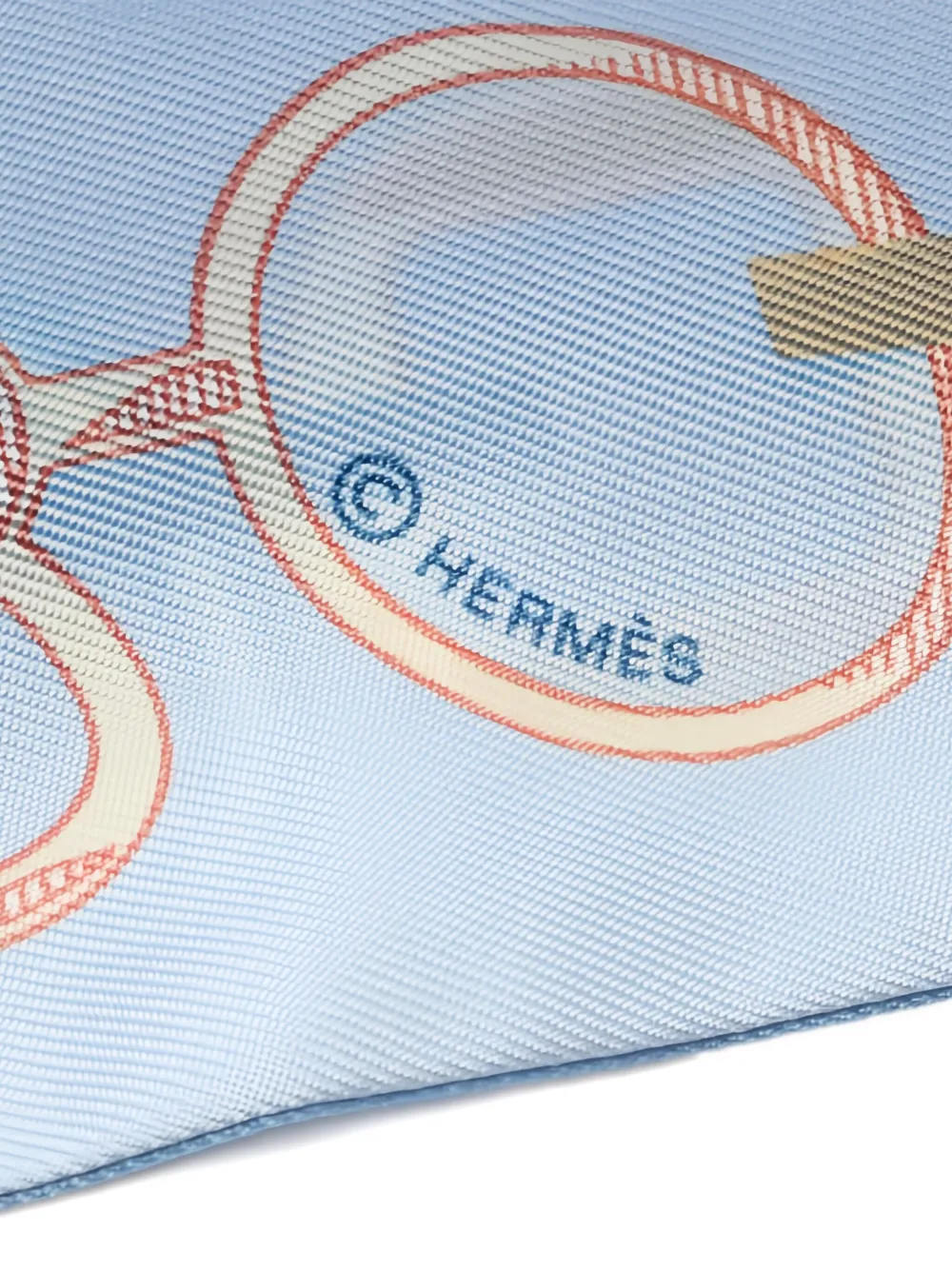 Hermès Pre-Owned Do Re Boucles silk twilly | Image 2