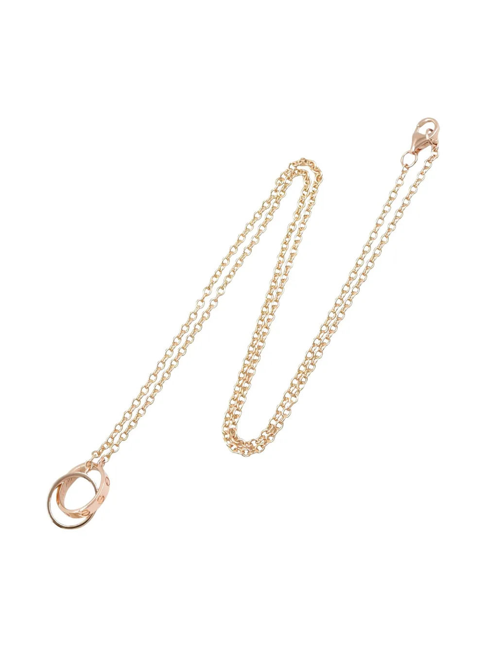 Cartier 18K pink gold Baby Love necklace | Yellow | Image 1