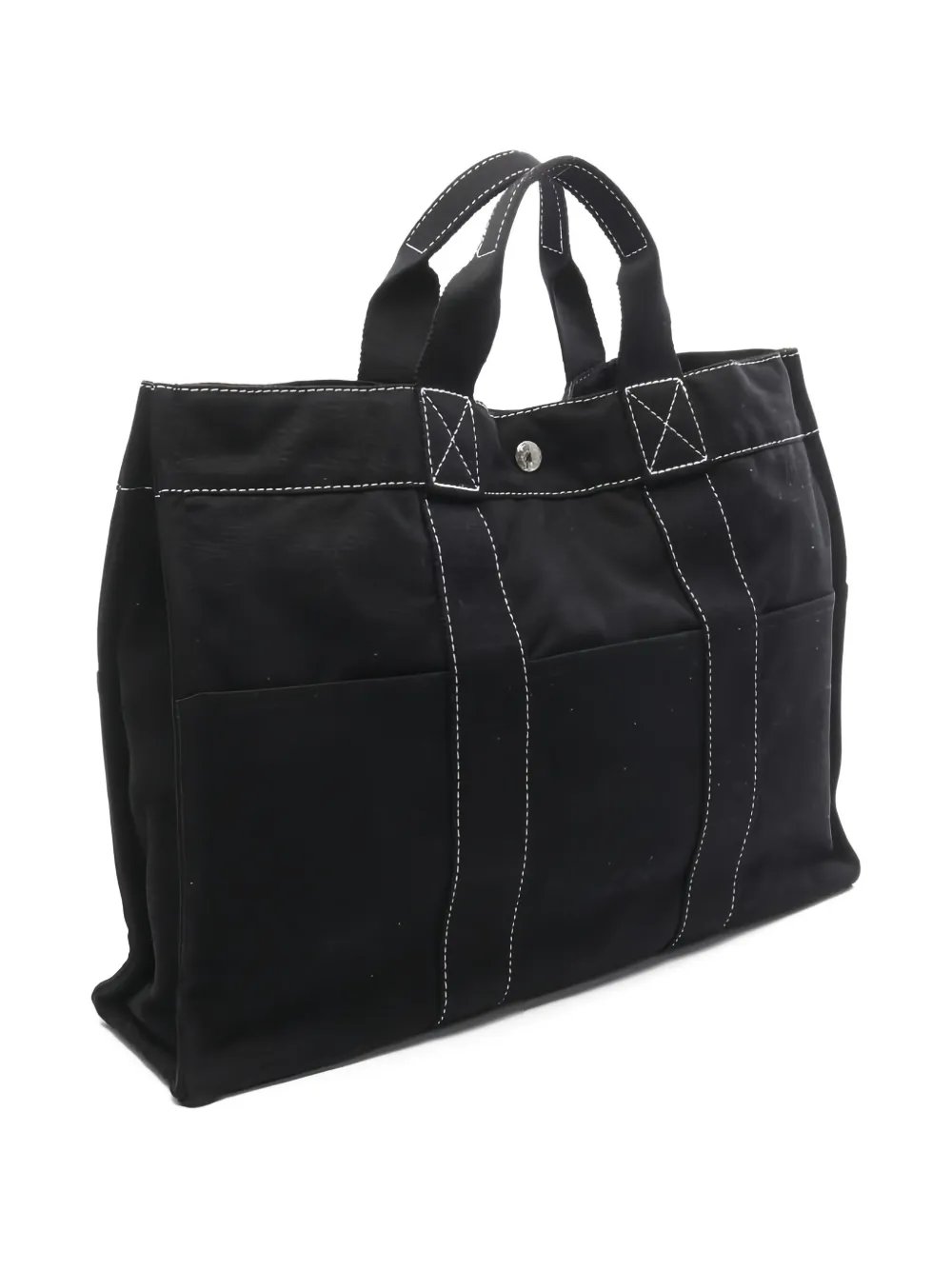 Hermès Pre-Owned 2010s Sac Deauville MM canvas tote bag | Pre-Owned | Image 2