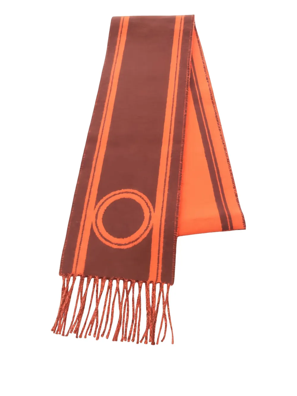 Hermès Pre-Owned cashmere scarf - レッド Hermès Pre-Owned cashmere scarf - レッド
