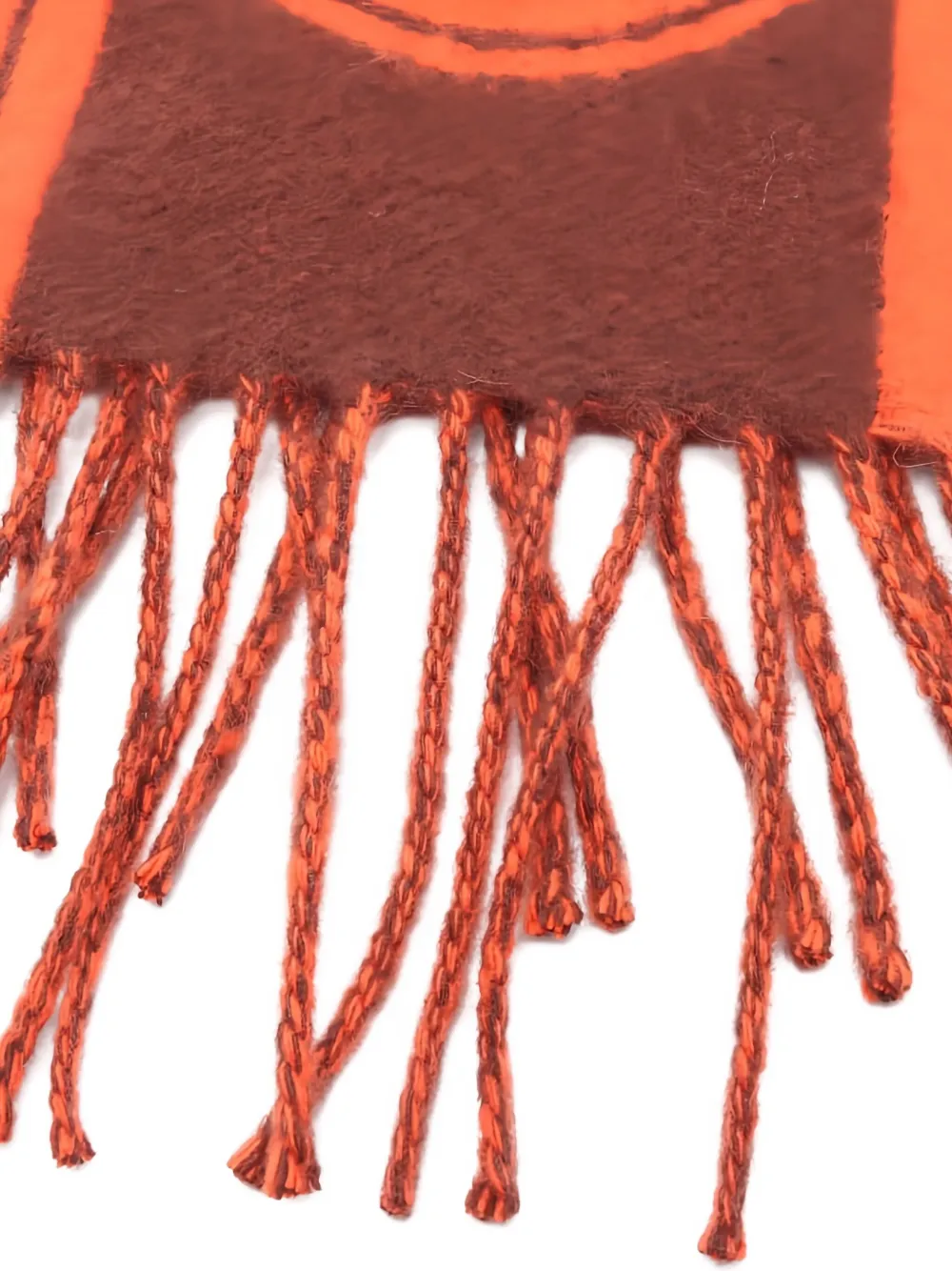 Pre-owned Hermes Cashmere Scarf In Red