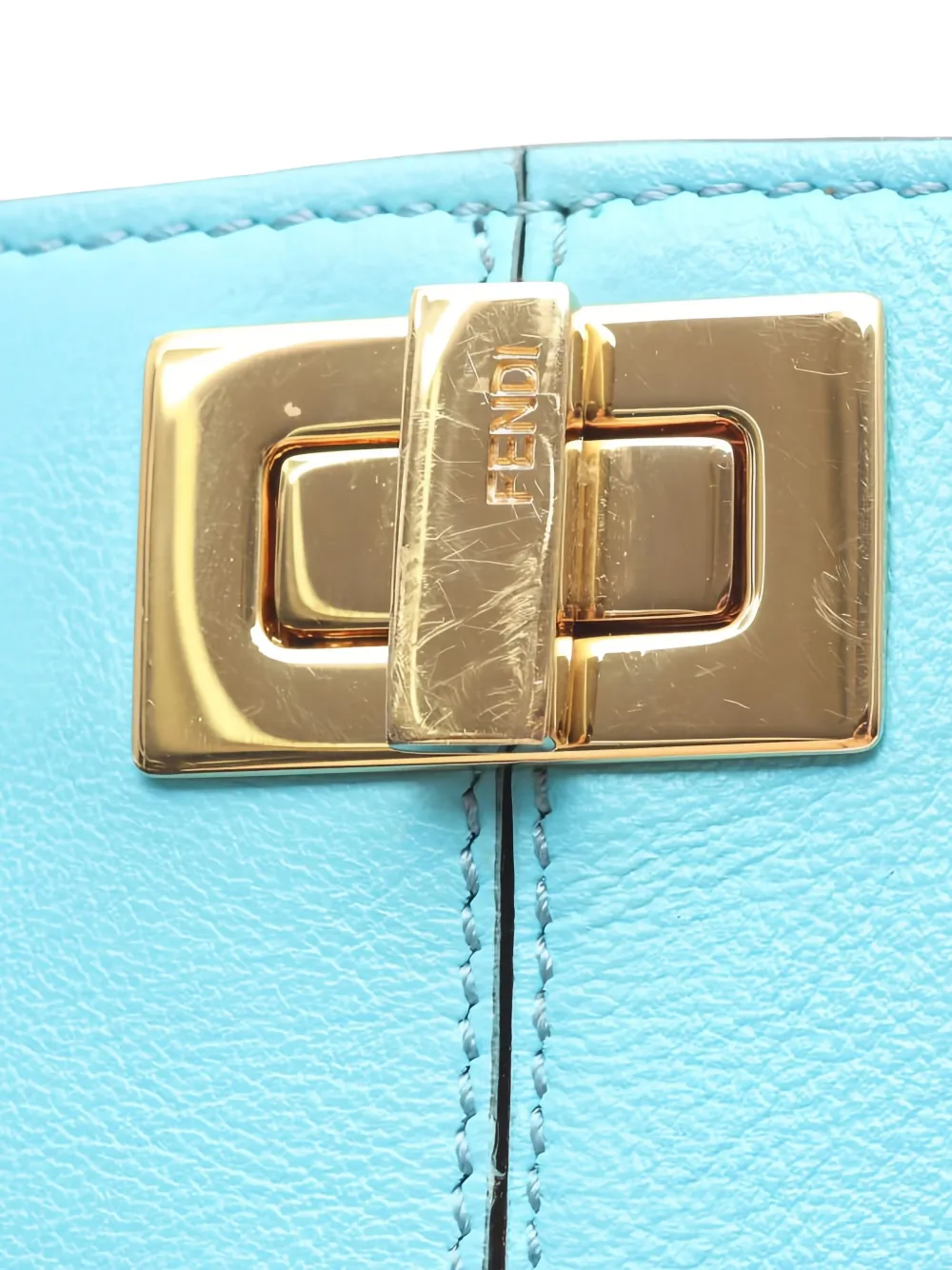 Fendi Pre-Owned 00s leren telefoonhoesje Blauw