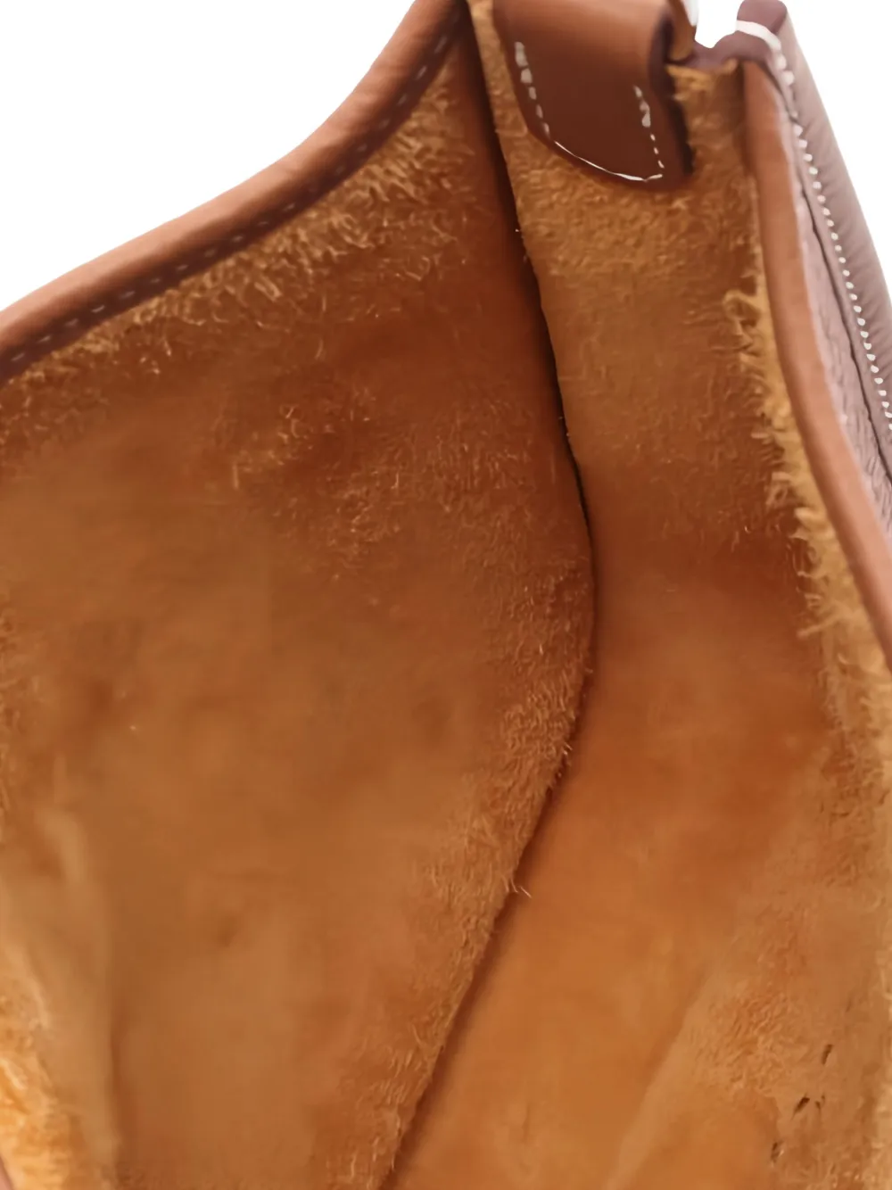 Pre-owned Hermes 2025 Evelyn Tpm Shoulder Bag In Brown
